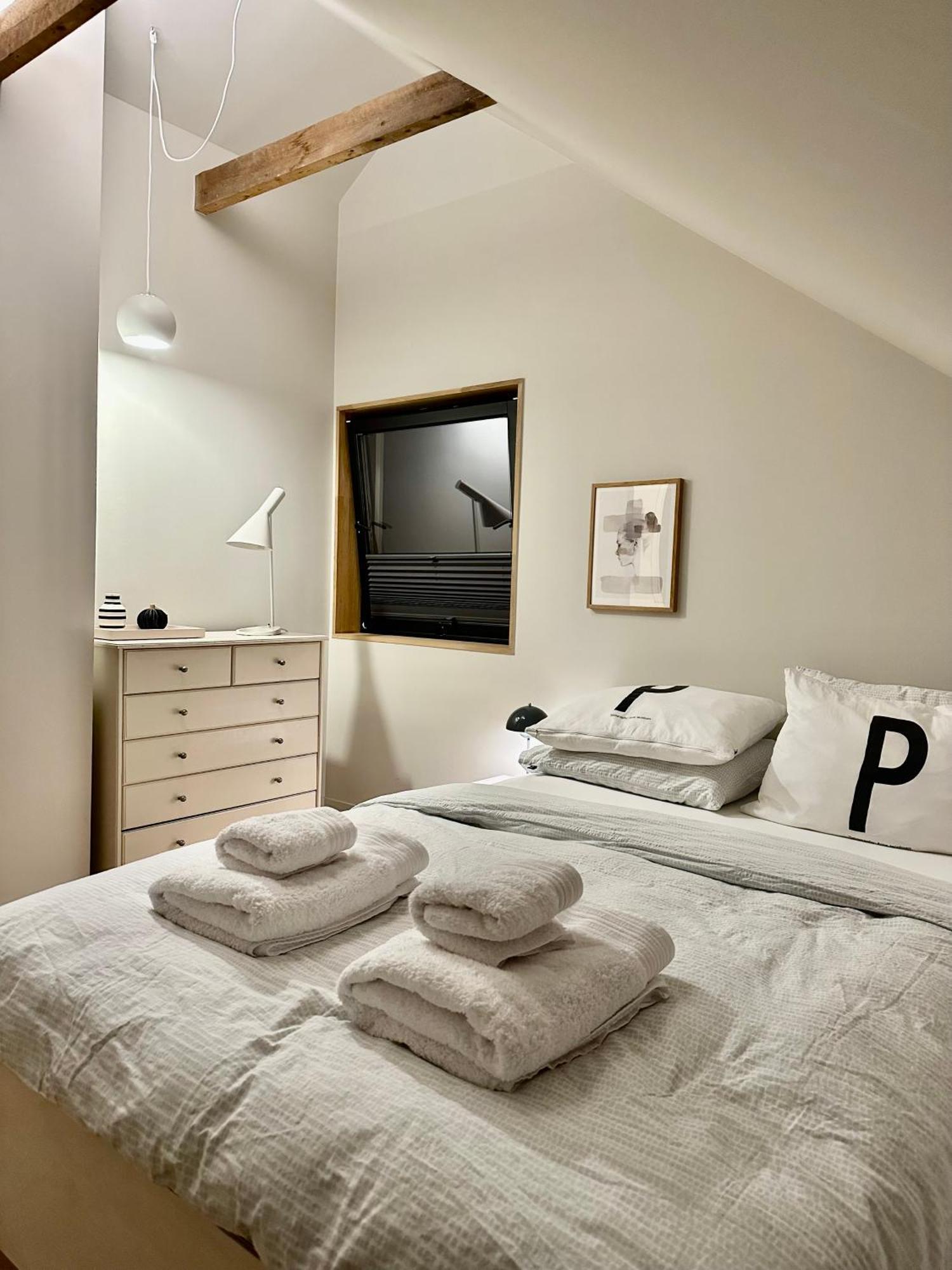 Апартаменты Lekker Nyrenovert Loftsleilighet Pa Lund Кристиансанд Экстерьер фото